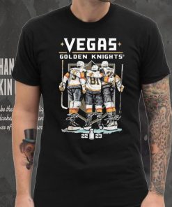 Vegas Hockey Jack Eichel Jonathan Marchessault And Shea Theodore 2023 Signatures Shirt