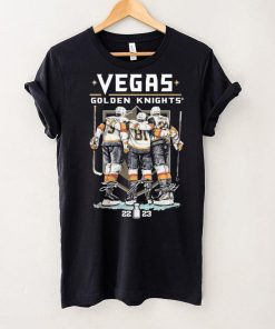 Vegas Hockey Jack Eichel Jonathan Marchessault And Shea Theodore 2023 Signatures Shirt