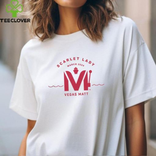 Vegas Matt Scarlet Lady Cruise T Shirt