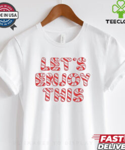 Vegas Matt Wearing Let’s Enjoy This Candy Cane shirt