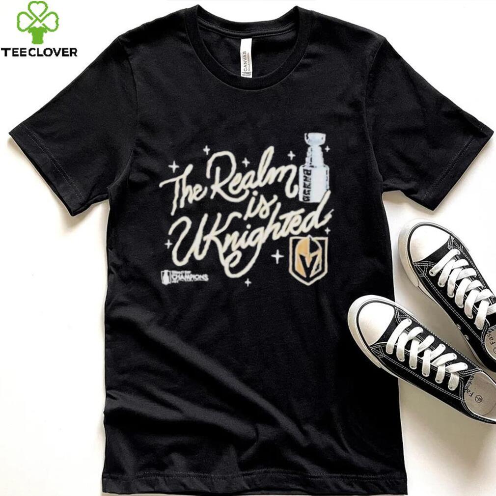Vegas golden knights the realm is uknighted T shirt
