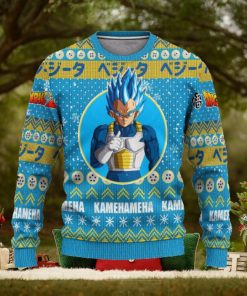 Vegeta Anime Dragon Ball Z Xmas Ugly Christmas Sweater Gift For Men Women