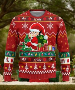 Vegeta Anime Ugly Christmas Sweater, Dragon Ball Xmas Gift, Custom Ugly Christmas Sweater