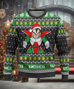 Vegeta Dragon Ball Anime Xmas Ugly Christmas Sweater Gift For Men Women