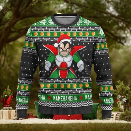 Vegeta Dragon Ball Anime Xmas Ugly Christmas Sweater Gift For Men Women