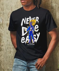 Vegeta God Dragon Ball never die easy character shirt