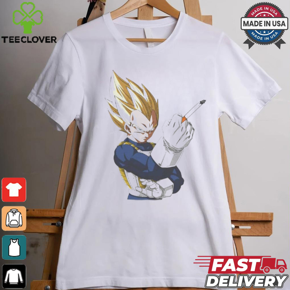 Vegeta Smoking Shirt Vegeta Smoking Shirt