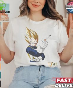 Vegeta Smoking Shirt 3 Vegeta Smoking Shirt