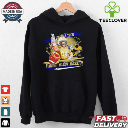 Vegeta X NCAA Georgia Tech Yellow Jackets they hate us because ain’t us 2024 hoodie, sweater, longsleeve, shirt v-neck, t-shirt