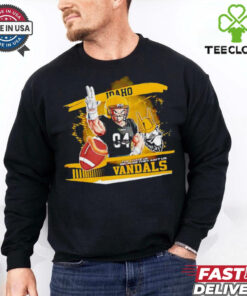 Vegeta X NCAA Idaho Vandals they hate us because ain’t us 2024 hoodie, sweater, longsleeve, shirt v-neck, t-shirt