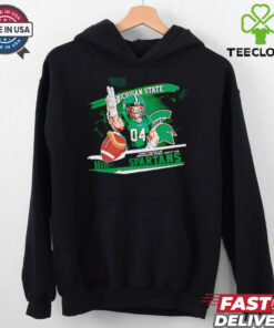 Vegeta X NCAA Michigan State Spartans they hate us because ain’t us 2024 hoodie, sweater, longsleeve, shirt v-neck, t-shirt