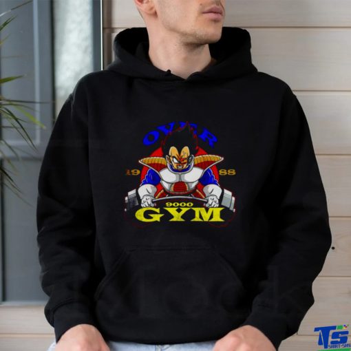 Vegeta over gym 9000 shirt