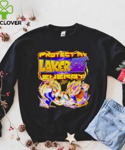 Vegeta vs Goku Protect my LakerZ energy shirt