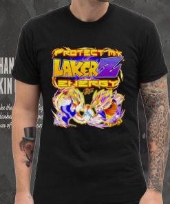Vegeta vs Goku Protect my LakerZ energy shirt