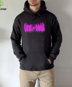 Veil Of Maya Death Metal (Pink) Black Long Sleeve T Shirt