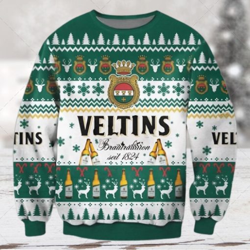 Veltins Brautradition Beer Xmas Ugly Wool Knitted Sweater