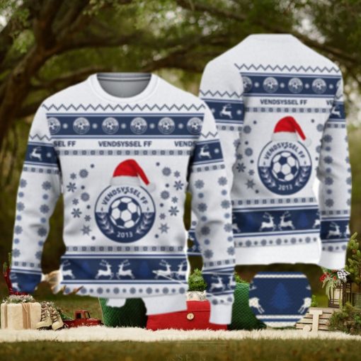 Vendsyssel FF 3D Ugly Christmas Sweater For Men And Women Sport Fans