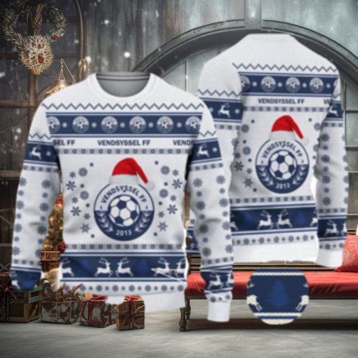 Vendsyssel FF 3D Ugly Christmas Sweater For Men And Women Sport Fans