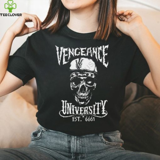 Vengeance University Est 6661 Zombie Tee Shirt