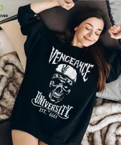 Vengeance University Est 6661 Zombie Tee Shirt