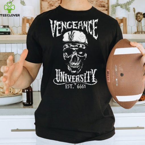 Vengeance University Est 6661 Zombie Tee Shirt