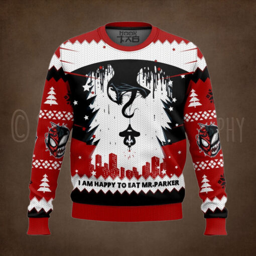 Venom x Spiderman Last Dance Ugly Sweater