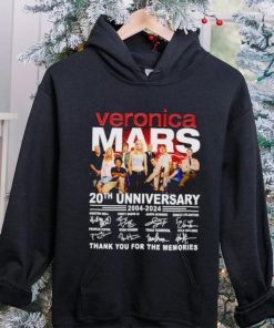 Veronica Mars 20th anniversary 2004 2024 thank you for the memories hoodie, sweater, longsleeve, shirt v-neck, t-shirt