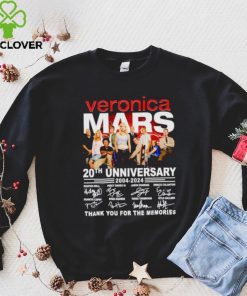 Veronica Mars 20th anniversary 2004 2024 thank you for the memories hoodie, sweater, longsleeve, shirt v-neck, t-shirt