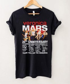 Veronica Mars 20th anniversary 2004 2024 thank you for the memories hoodie, sweater, longsleeve, shirt v-neck, t-shirt