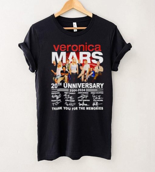 Veronica Mars 20th anniversary 2004 2024 thank you for the memories hoodie, sweater, longsleeve, shirt v-neck, t-shirt