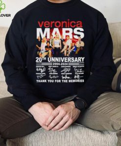 Veronica Mars 20th anniversary 2004 2024 thank you for the memories hoodie, sweater, longsleeve, shirt v-neck, t-shirt