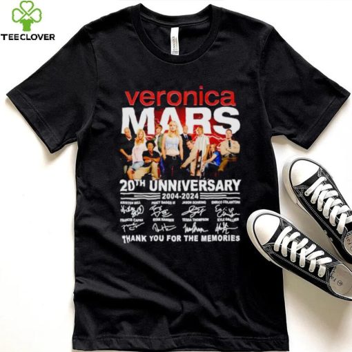 Veronica Mars 20th anniversary 2004 2024 thank you for the memories hoodie, sweater, longsleeve, shirt v-neck, t-shirt