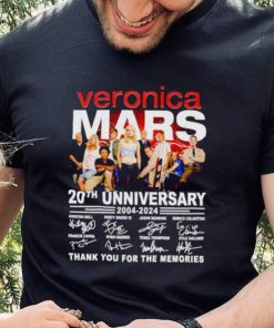 Veronica Mars 20th anniversary 2004 2024 thank you for the memories hoodie, sweater, longsleeve, shirt v-neck, t-shirt