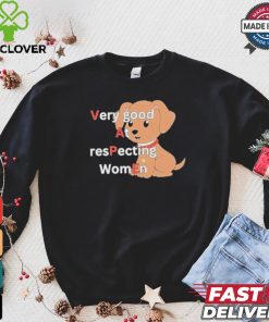 Very Good At Respecting Women Vape Dog T shirt