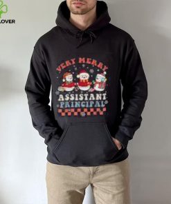 Very Merry Assistant Principal Groovy Christmas Holiday Shirt