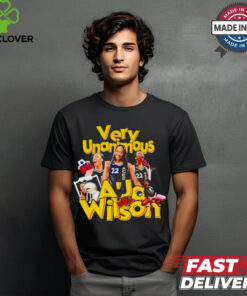 Very Unanimous A’Ja Wilson MVP Basketball Star shirt