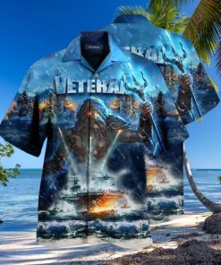 Veteran Day Ocean Hawaiian Shirt