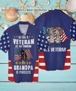 Veteran Grandpa Aloha Hawaiian Shirts For Men For Women