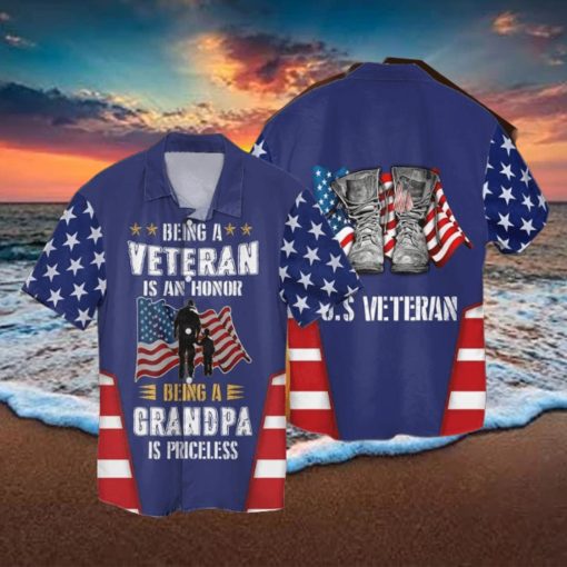 Veteran Grandpa Aloha Hawaiian Shirts For Men For Women