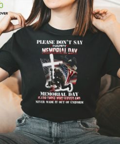 Veteran Please Don't Say Happy Memorial Day Classic T Shirt
