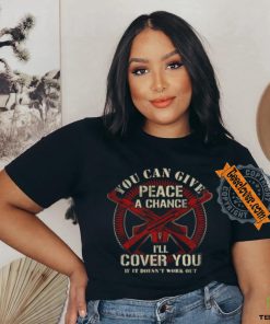 Veteran Shirt Gun Control I'll Cover You V Neck T Shirt