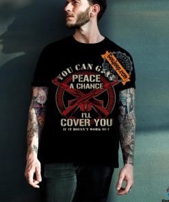 Veteran Shirt Gun Control I'll Cover You V Neck T Shirt