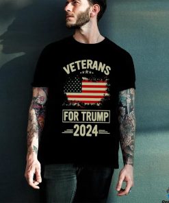 Veterans For Trump 2024 Veteran Day T Shirt