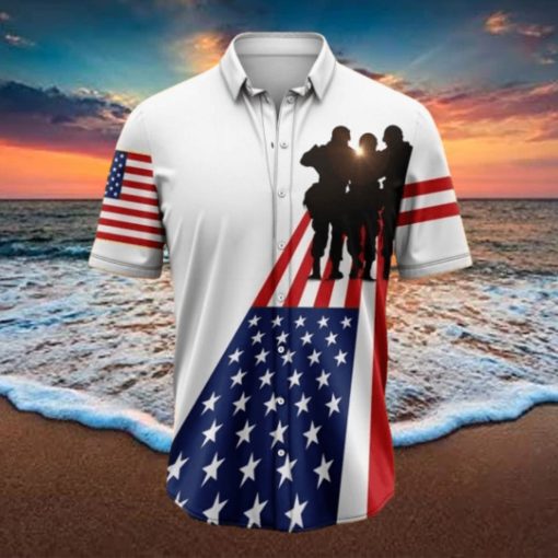 Veterans Of America Tropical Hawaiian Shirt Gift For Men And Women