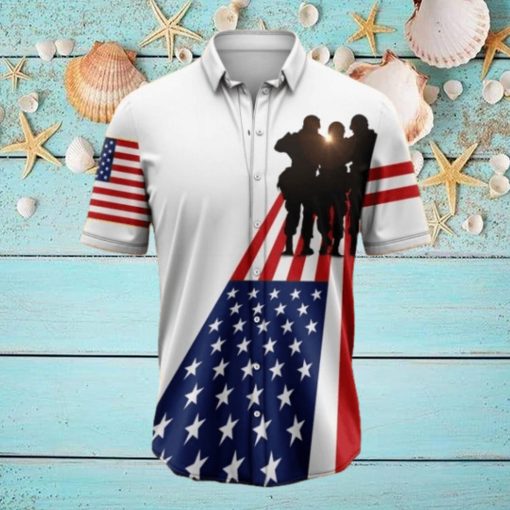 Veterans Of America Tropical Hawaiian Shirt Gift For Men And Women