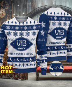 VfB Oldenburg v. 1897 e.V. 3D Christmas Ugly Christmas Sweater Christmas Gift Bundesliga Fans