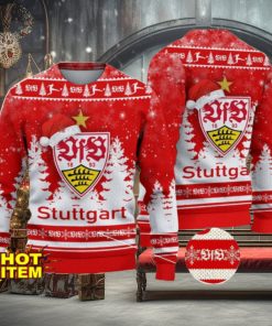 VfB Stuttgart Bundesliga Fans Germany League Ugly Christmas Sweater Christmas Gift