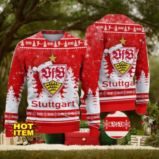 VfB Stuttgart Bundesliga Fans Germany League Ugly Christmas Sweater Christmas Gift