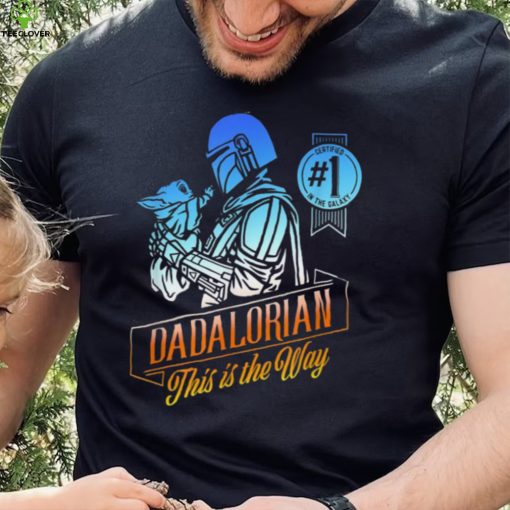 Star Wars The Mandalorian Father’s Day 1 In The Galaxy Short Sleeve T shirt