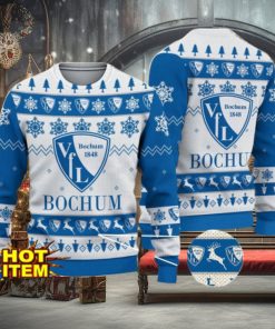 VfL Bochum Bundesliga Fans Football 3D Ugly Christmas Sweater Christmas Gift